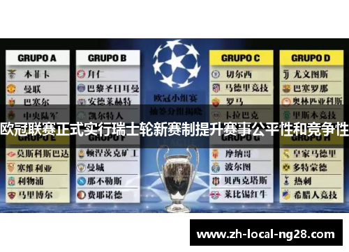 欧冠联赛正式实行瑞士轮新赛制提升赛事公平性和竞争性